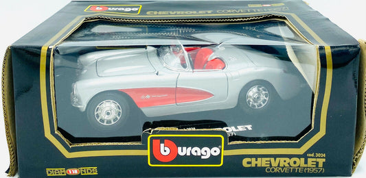 EBOND Modellino Chevrolet Corvette - 1957 - Cod 3024 - 1:18 - Bburago - 0157