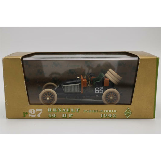 EBOND Renault Parigi-Madrid 1903 - Scala 1:43 Diecast - Brumm Serie Oro R027 - S017
