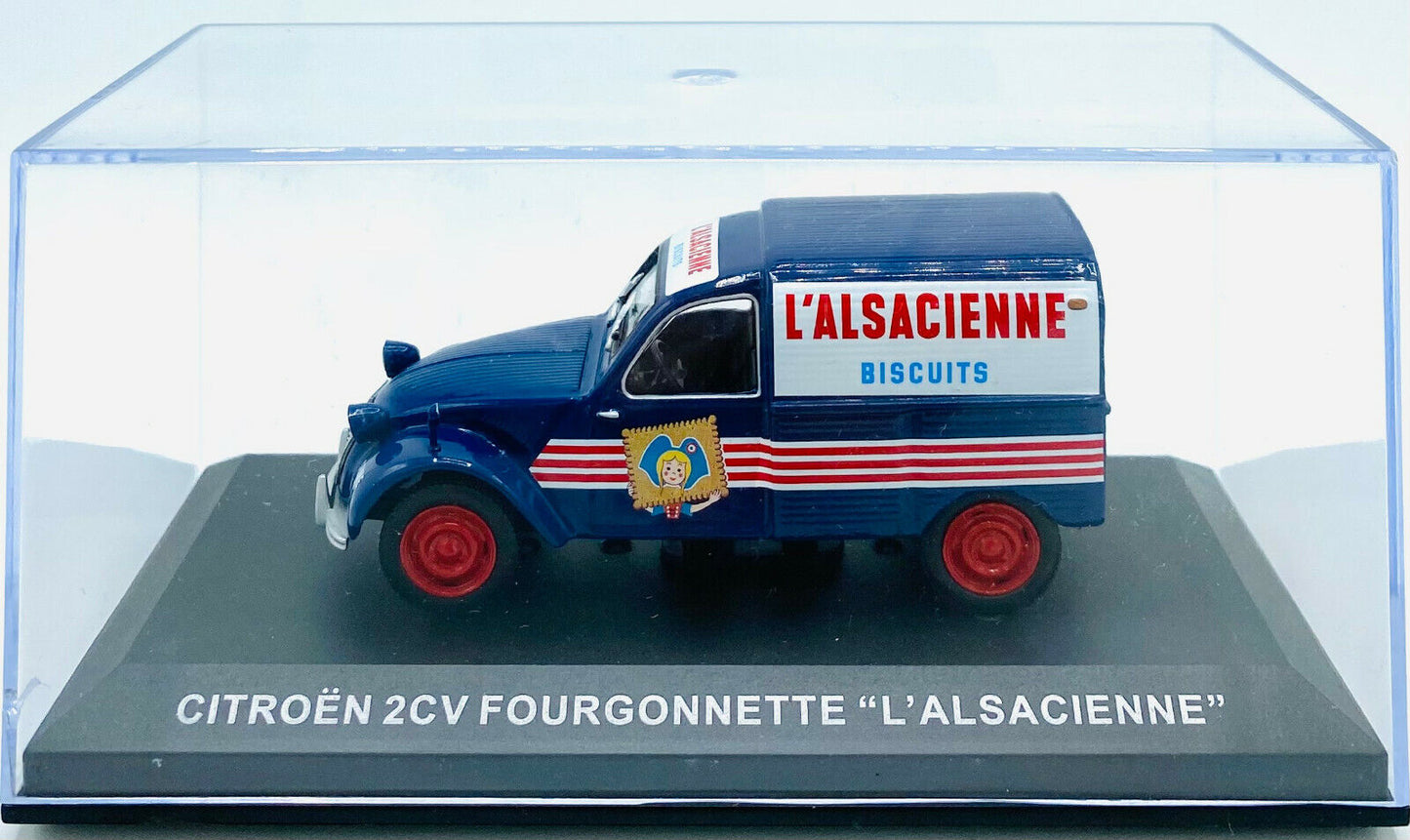 EBOND Citroen 2CV Fourgonnette - L' Alsacienne - Die cast - 1:43 - 0191