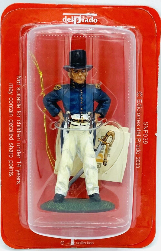 EBOND Soldatino In Piombo FrenchNavy Lieutenant 1804/15 - DelPrado - 0223