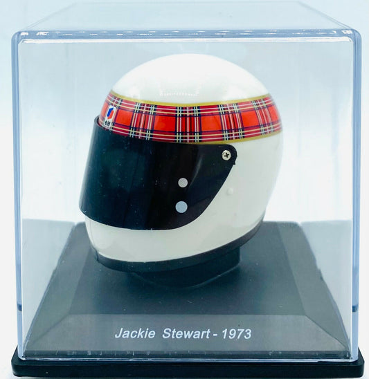 EBOND Modellino Casco F1 Jackie Stewart - 1973 - Die Cast - 1:5 - 0207