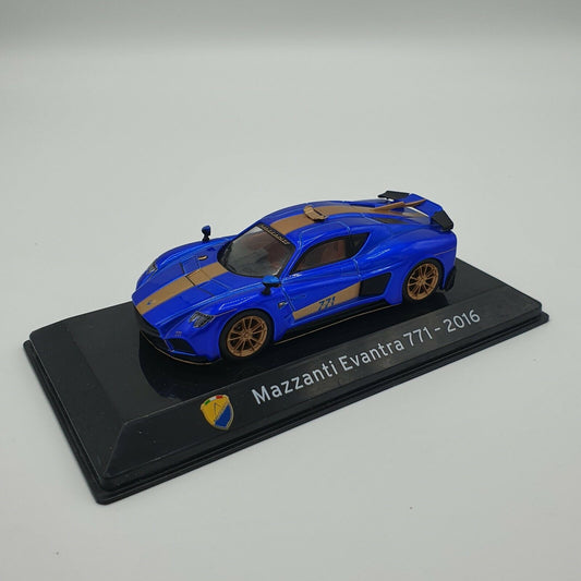 EBOND Modellino Auto Mazzanti Evantra 771 - 2016 Scala 1:43 - S010.