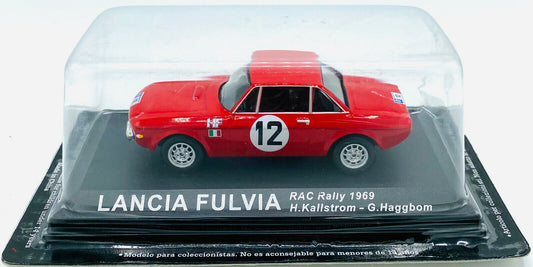 EBOND Modellino Lancia Fulvia Rac Rally 1969 H.Kallstrom G.Haggbom - 1:43 - 0237