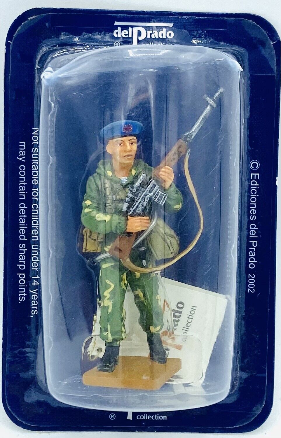 EBOND Soldatino In Piombo Paratrooper Sov.Naval Inf. URSS 1980 - DelPrado - 0218
