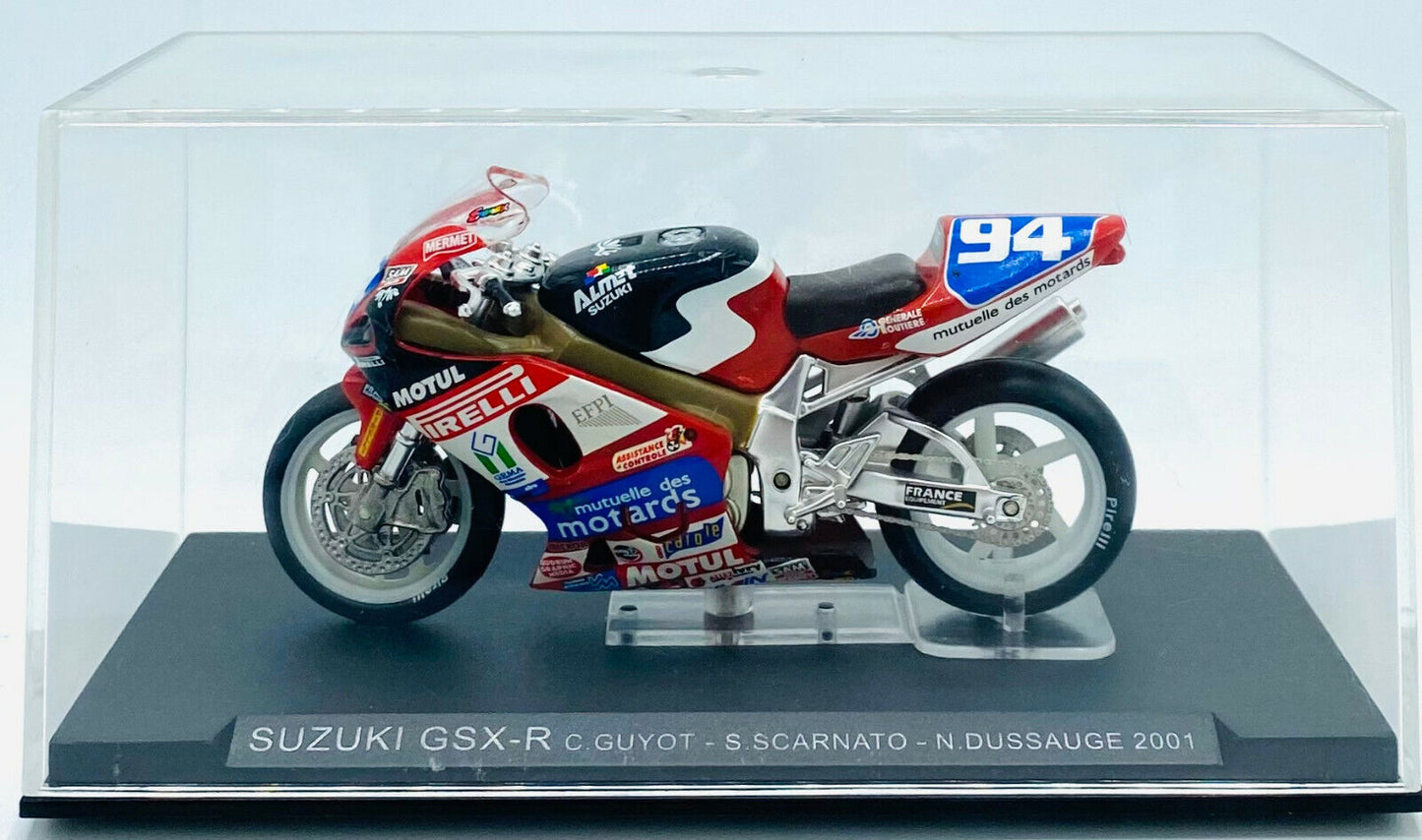 EBOND Suzuki GSX R C.Cuyot S.Scarnato N.Dussauge 2001 - Die Cast - 1:24 - 0219