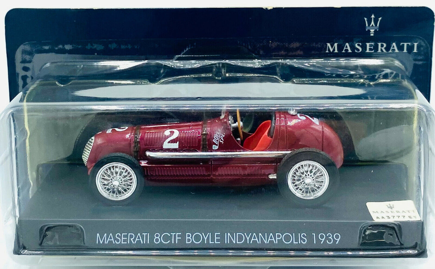 EBOND Modellino Maserati 8CTF Boyle Indyanapolis - 1939 - Die Cast - 1:43 - 0241