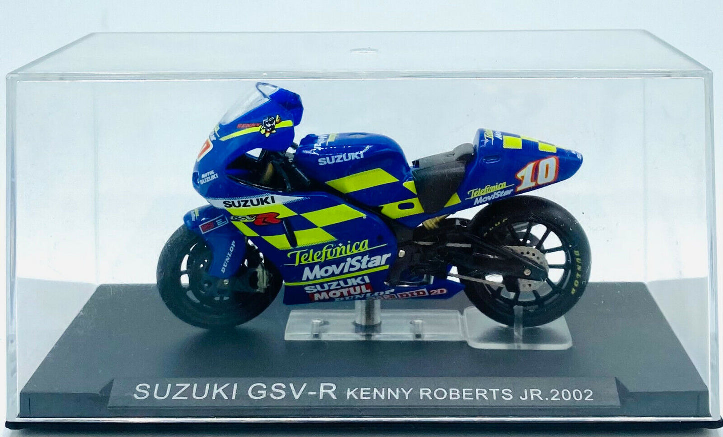 EBOND Modellino Suzuki GSV R - Kenny Roberts JR. 2002 - Die Cast - 1:24 - 0219