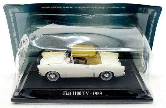 EBOND Modellino Fiat 1100TV - 1959 - bianco - Die cast 1:43 - 0090.