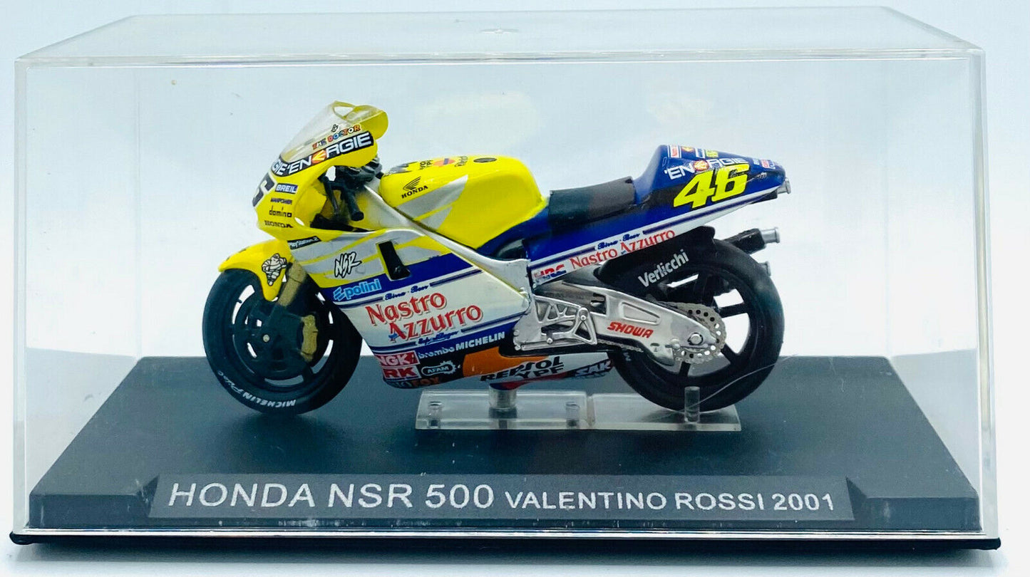 EBOND Modellino Honda NSR 500 Valentino Rossi - 2001 - Die cast - 1:24 - 0209