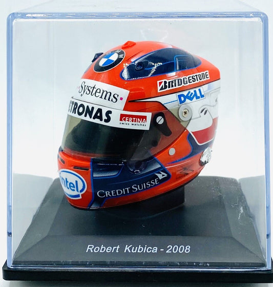 EBOND Modellino Casco F1 Robert Kubica - 2008 - Die Cast - 1:5 - 0241