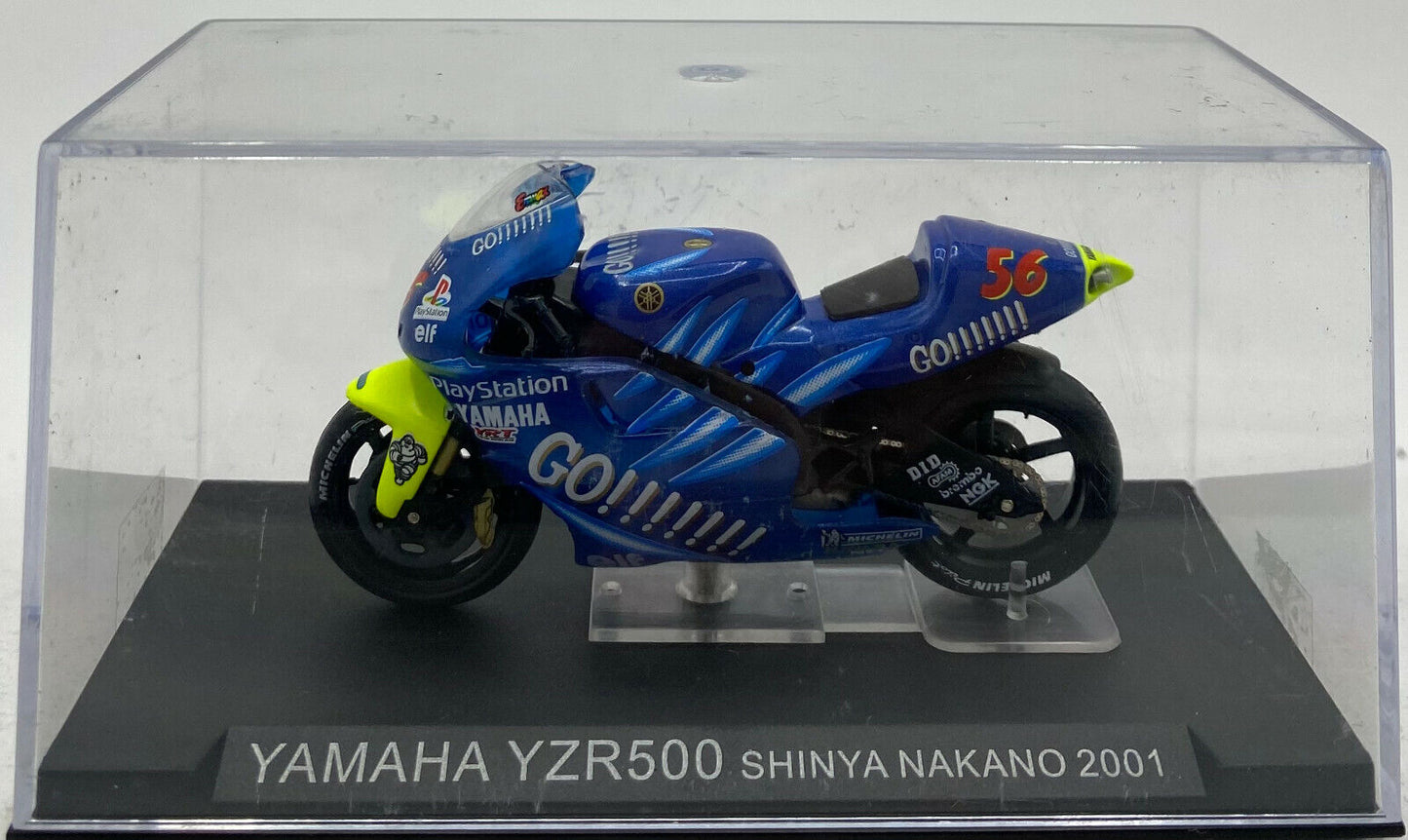 EBOND Modellino Yamaha YZR500 Shinya Nakano - 2001 - Die Cast - 1:24 - 0154