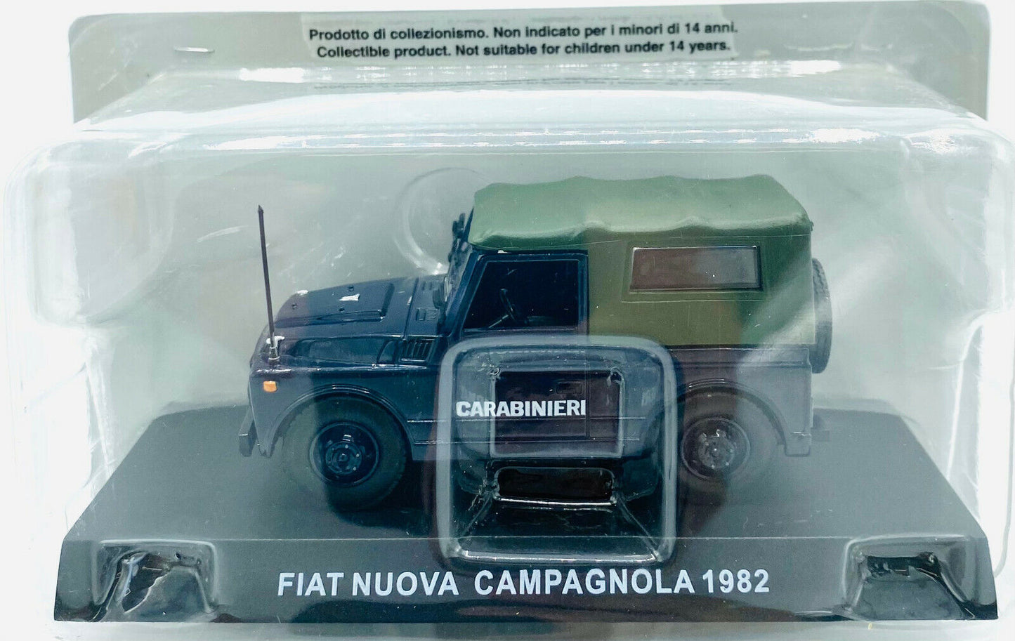 EBOND Modellino Fiat Nuova Campagnola 1982 - Carabinieri Die Cast - 1:43 - 0181