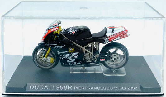 EBOND Modellino Ducati 998R Pierfrancesco Chili - 2002 - Die Cast - 1:24 - 0173