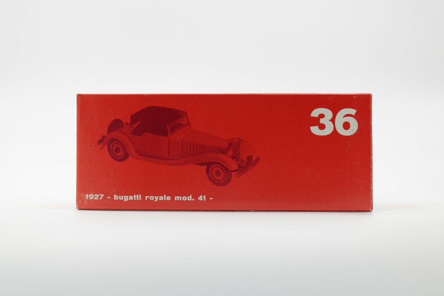 EBOND Modellino Bugatti Royale mod.41 1927 RIO 36 Scala 1:43 S028.