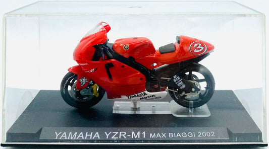 EBOND Modellino Yamaha YZR-M1 Max Biaggi - 2002 - Die Cast - 1:24 - 0173