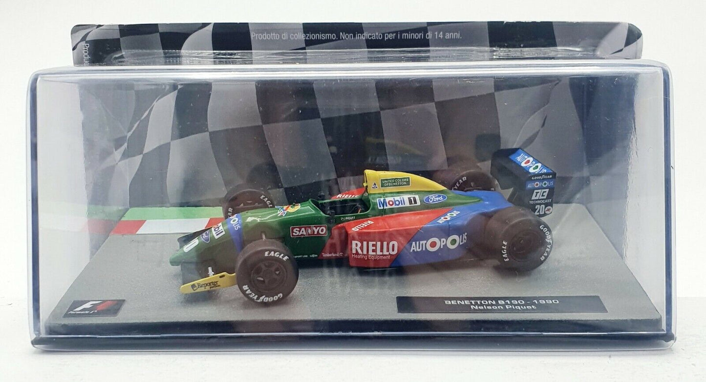 EBOND Benetton B190 - 1990 - Nelson Piquet - Die cast - 1/43 0067.