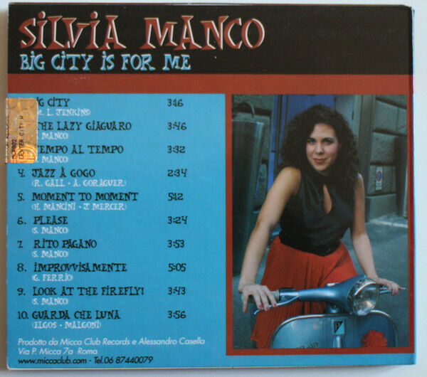 EBOND Silvia Manco - Big City Is For Me5020 CD CDS001529
