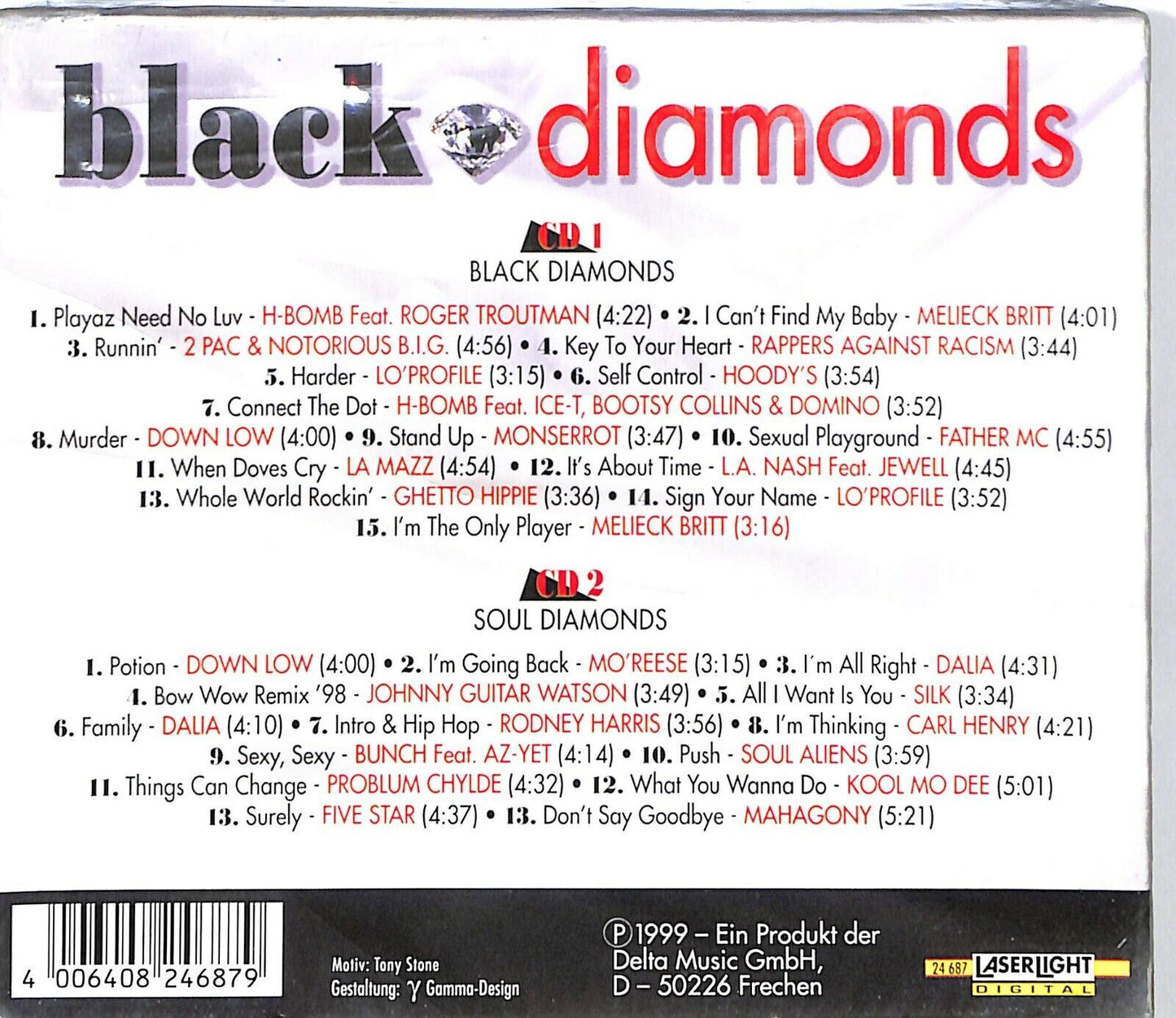 EBOND Various - Black DiamondsCD 033908 CD033908
