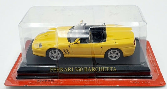 EBOND Modellino Ferrari 550 Barchetta Die cast Scala 1:43 S040.