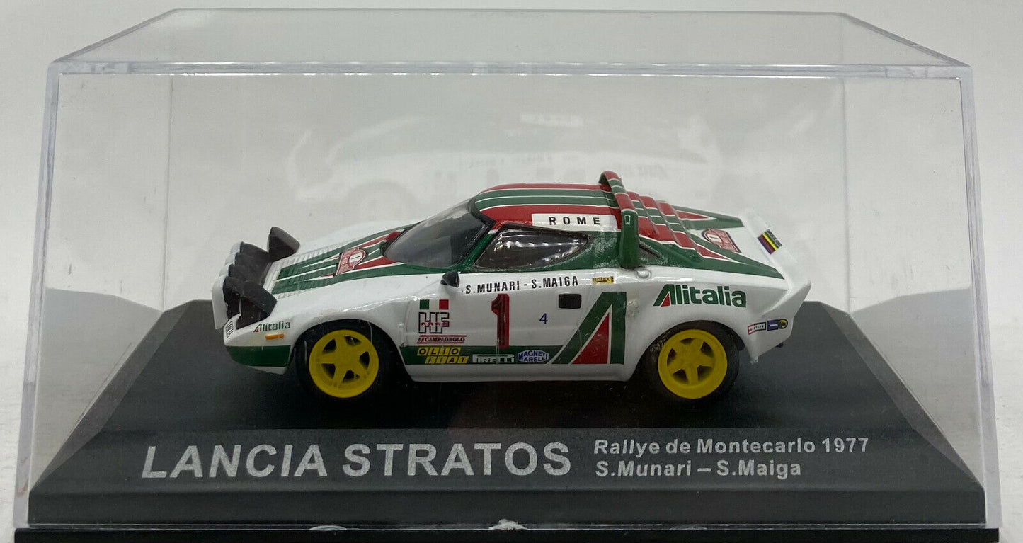 EBOND Lancia Stratos Rally De Montecarlo 1977 S.Munari S.Maiga - 1:43 - 0147