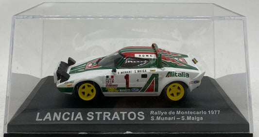 EBOND Lancia Stratos Rally De Montecarlo 1977 S.Munari S.Maiga - 1:43 - 0147