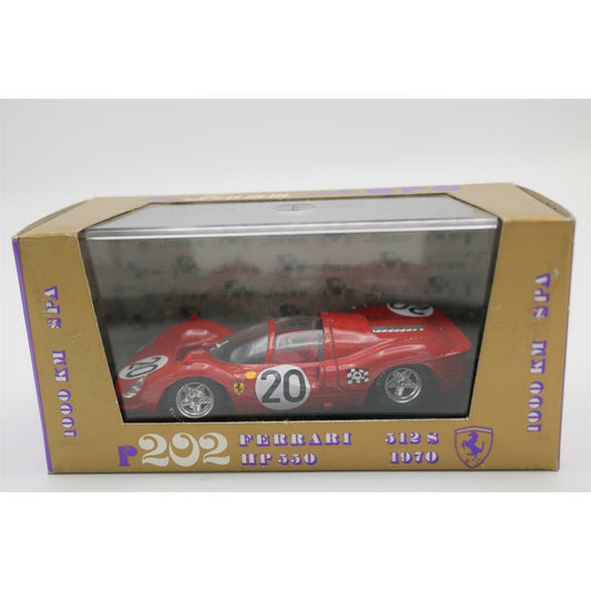 EBOND Modellino Ferrari 512S 1970 - Scala 1:43 Diecast - Brumm Serie Oro R202 - S015