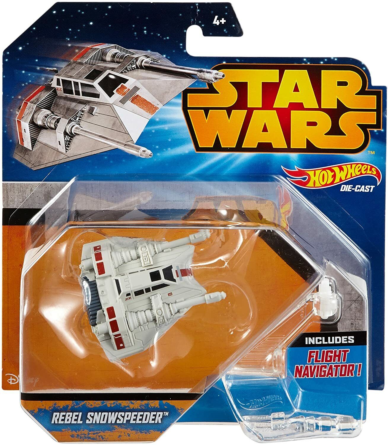 EBOND Star Wars Rebel Snowspeeder Hot Wheels Die-Cast