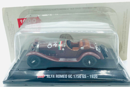 EBOND Alfa Romeo 6C 1750 GS 1930 - Mille Miglia - Hachette - 1:43 - 0225
