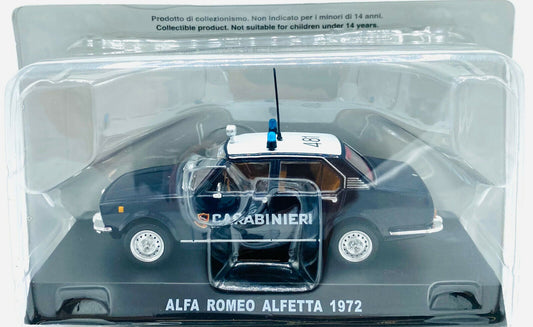 EBOND Modellino Alfa Romeo Alfetta - 1972 - Carabinieri - Die Cast - 1:43 - 0181