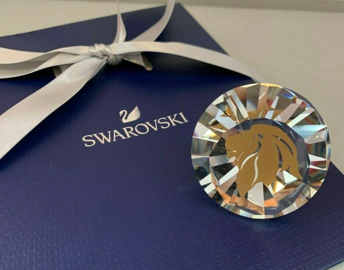 Swarovski 5135902 SCS Figura Testa di Leone - 4,2 cm. - 0112.