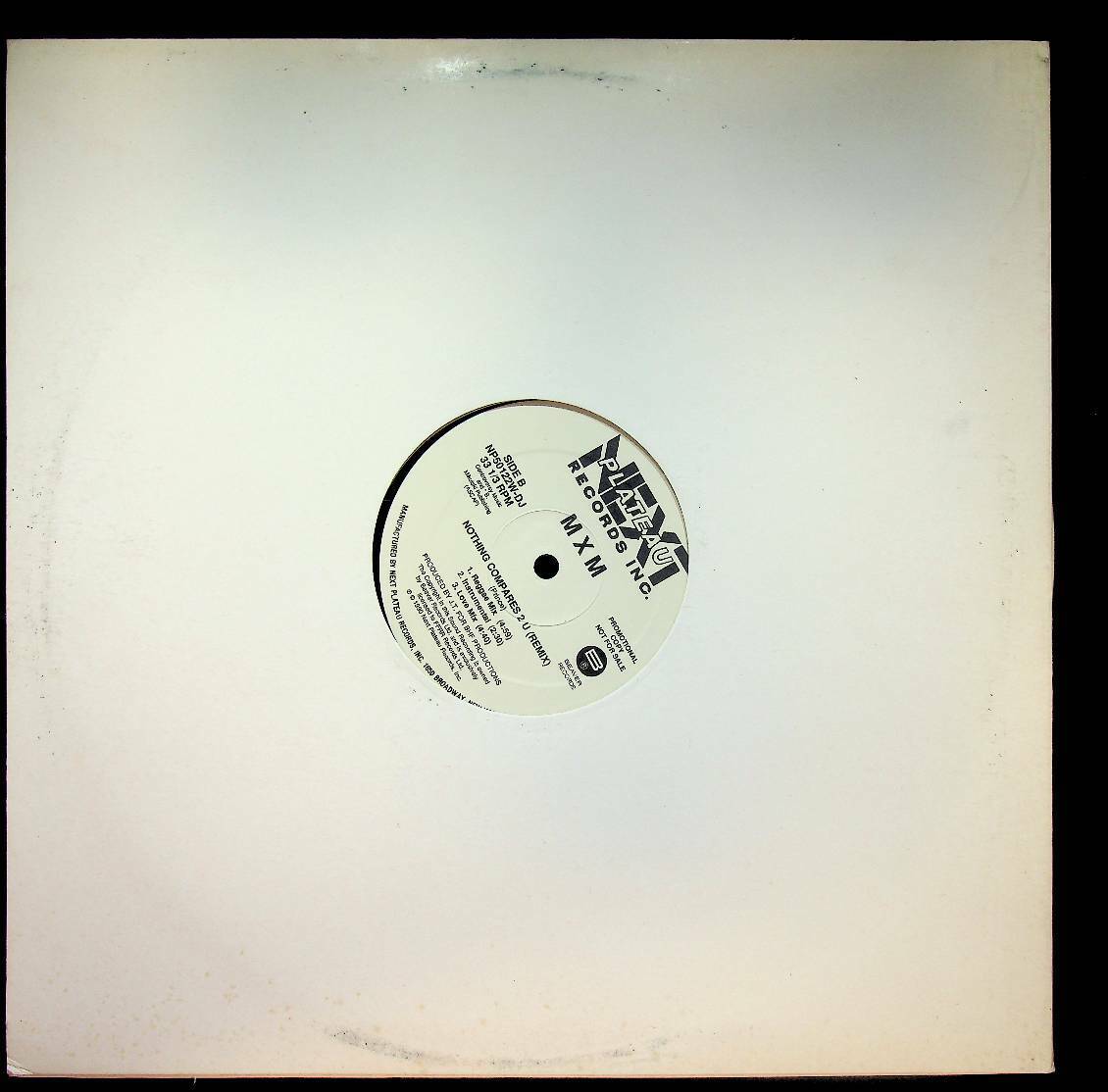 EBOND Mxm - Nothing Compares 2 U (remix) - Np50122w-dj -- V056140 Vinile V056140