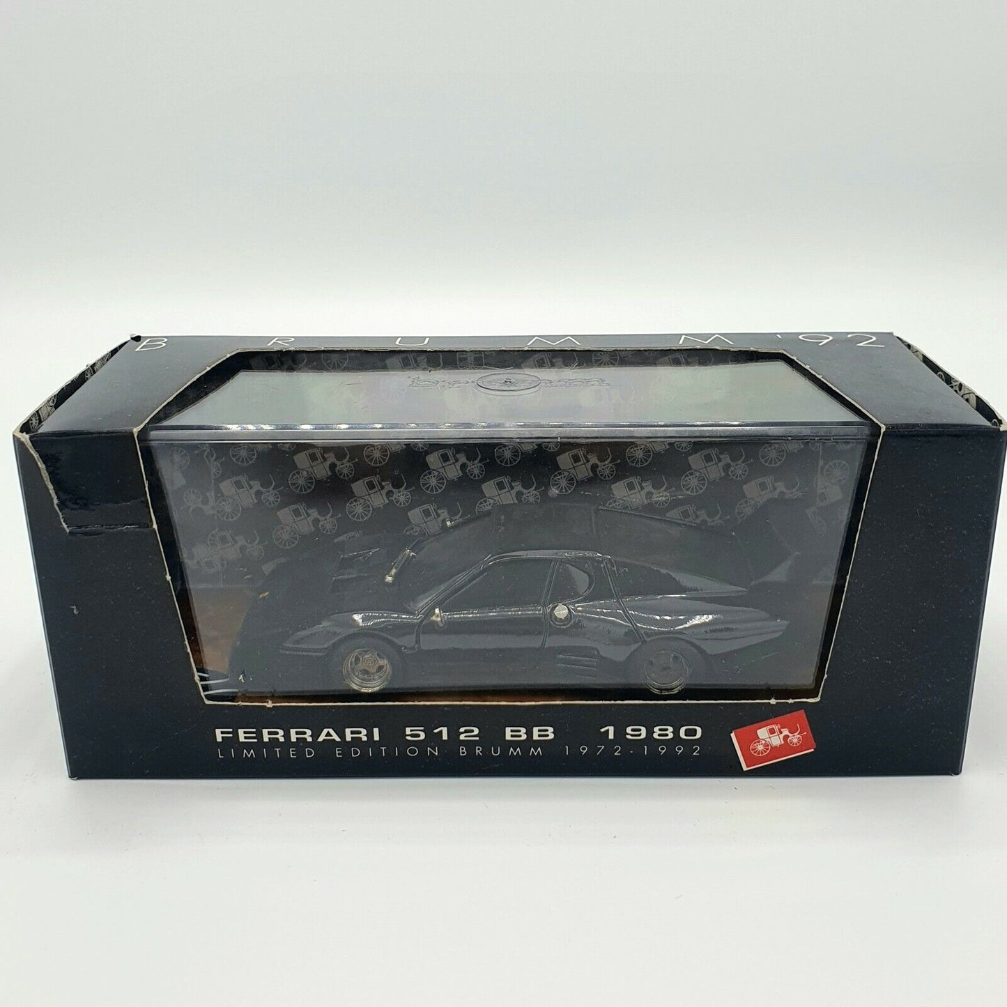 EBOND Modellino Auto Ferrari 512 BB 1980 BRUMM '92 Scala 1:43 - S016.