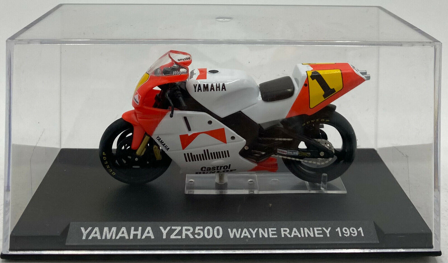 EBOND Modellino Yamaha YZR500 - Waine Rainey - 1991 - Die Cast - 1:24 - 0154