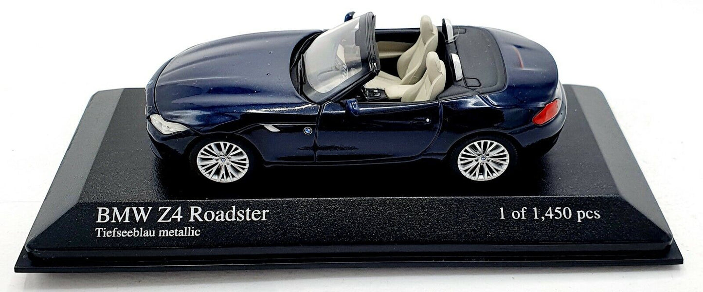 EBOND BMW Z4 Roadster Tiefseeblau metallic - Minichamps - 1:43 - 0107.