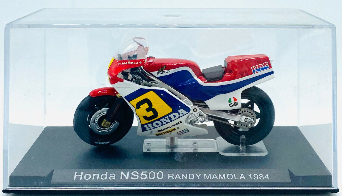 EBOND Modellino Honda NS500 - Randy Mamola - 1984 - Die Cast - 1:24 - 0209