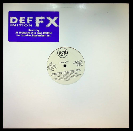 EBOND Definition Fx - Something Inside (no Time For Nowhere) -- V056139 Vinile V056139