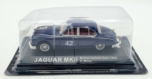 EBOND Jaguar MKII British Sallon Cars 1960 S.Moss - Scala 1:43 0051.