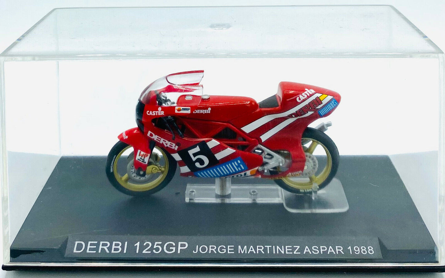 EBOND Modellino Derbi 125 GP Jorge Martinez Aspar 1988 - Die Cast - 1:24 - 0173