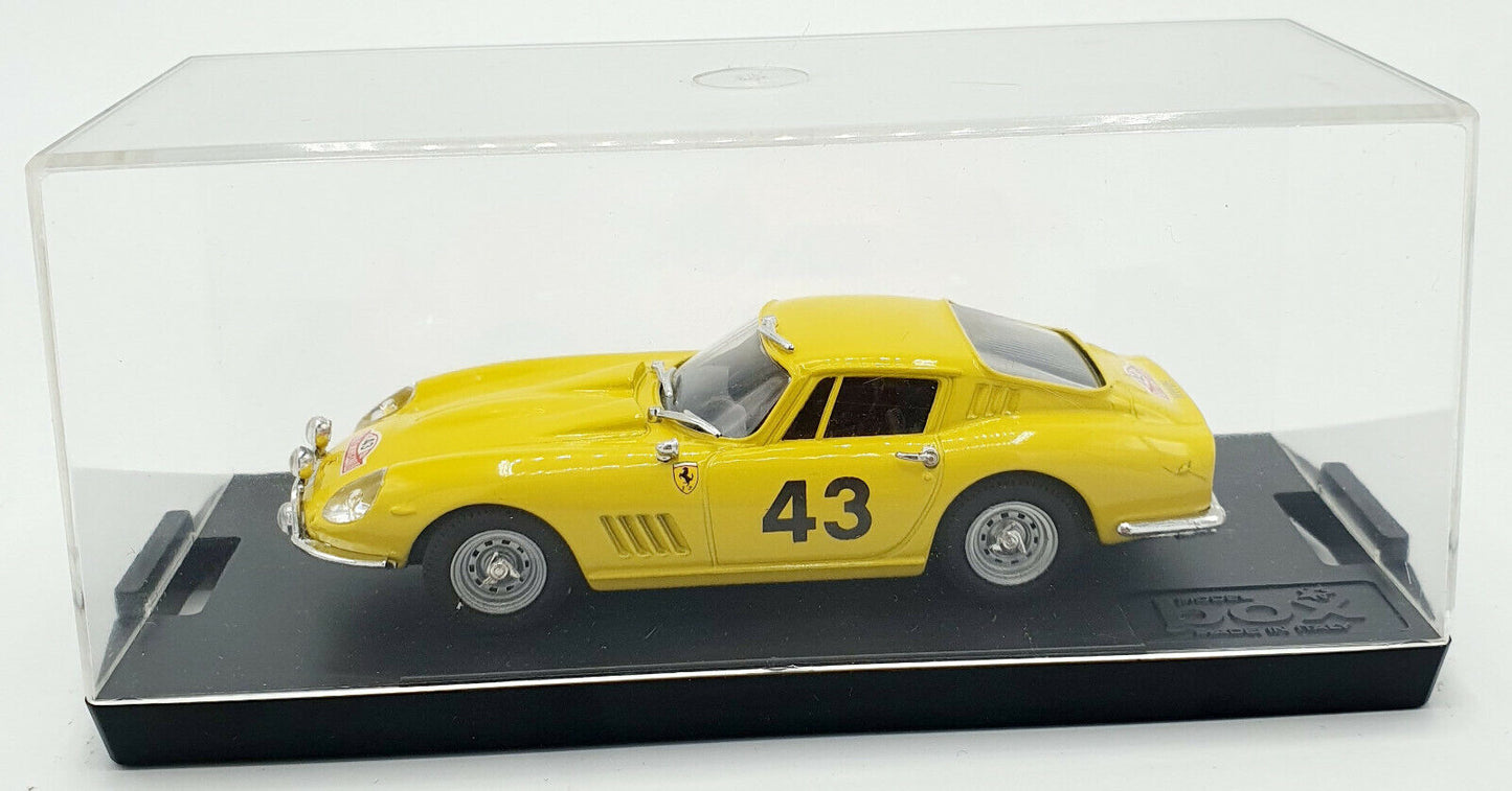 EBOND Modellino Ferrari 275 GTB4 Rally M. Carlo 66 - Model Box 8429 1:43 S032.