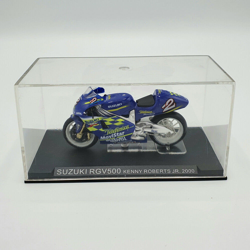 EBOND Modellino Suzuki RGV 500 Kenny Roberts JR. 2000 Scala 1:24 S002.