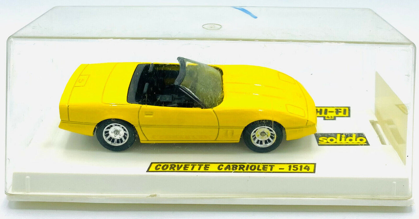 EBOND Modellino Corvette Cabriolet - 1514 - HI-FI 4.3 - Solido - 1:43 - 0207