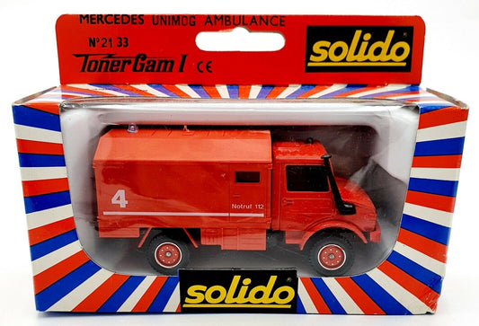 EBOND Modellino Mercedes Unimog Ambulance - Solido - 1:43 - 0114.