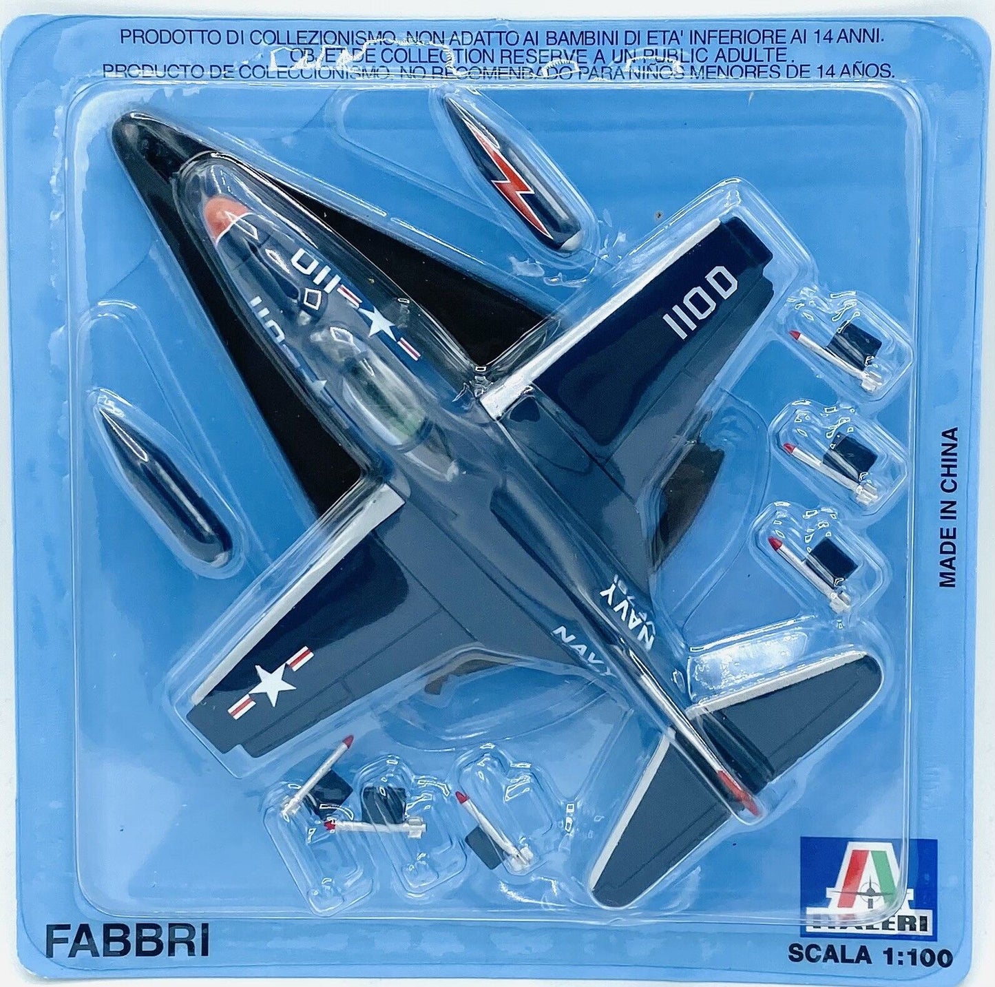 EBOND Aerei Militari Grumman F9F Panther - Fabbri - 1:100 - 0230