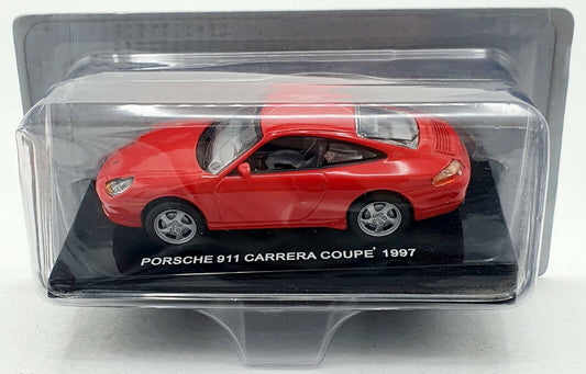 EBOND Porsche 911 Carrera Coupe 1997 - DeAGOSTINI - 1.43 - 0101.