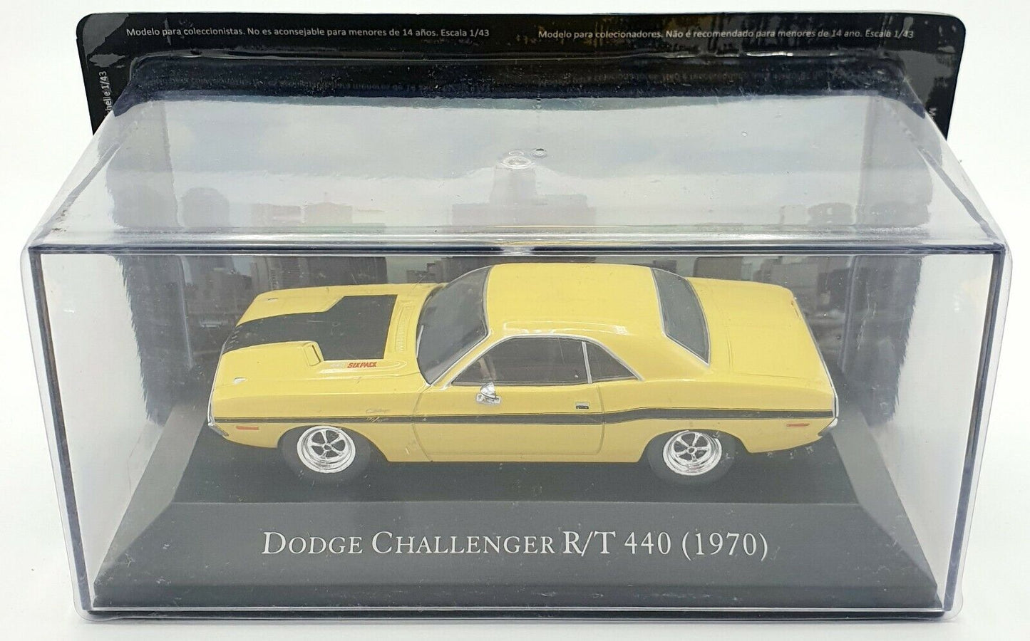 EBOND Modellino Dodge Challenger R/T 440 (1970) - De Agostini - Scala 1:43 S023.