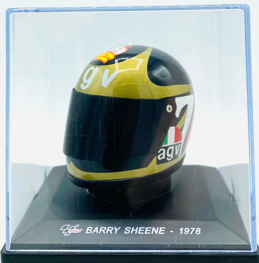 EBOND Moto GP Casco Barry Sheene - 1978 - Die Cast - 1:5 - 0212