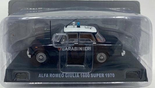 EBOND Alfa Romeo Giulia 1600 Super Cararabinieri - 1970 - Die Cast - 1:43 - 0093