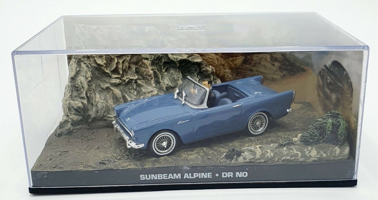 EBOND Modellino Sunbeam Alpine- Agente 007 - Licenza di uccidere Scala 1:43 S034.