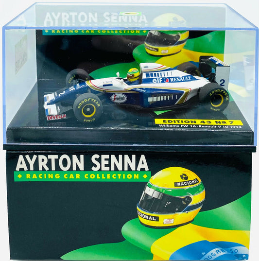EBOND Ayrton Senna Collection N°7 - William FW 16 Reanult V10 1994 - 1:43 - 0271