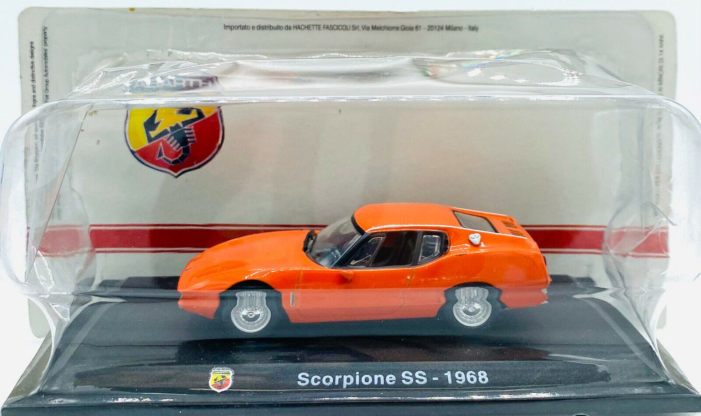 EBOND Modellino Abarth Scorpione SS - 1968 - Die cast - 1:43 - 0171